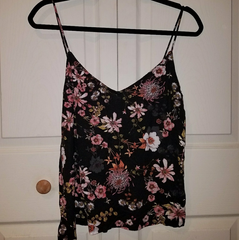 Floral print tank